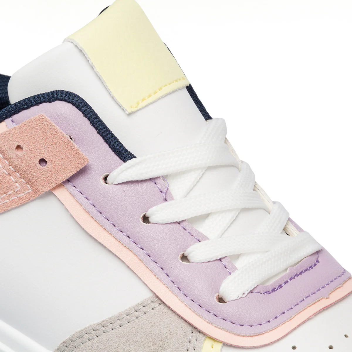 Sneakers bianche, grigie e rosa da donna con maxi-suola Lora Ferres - Image 17