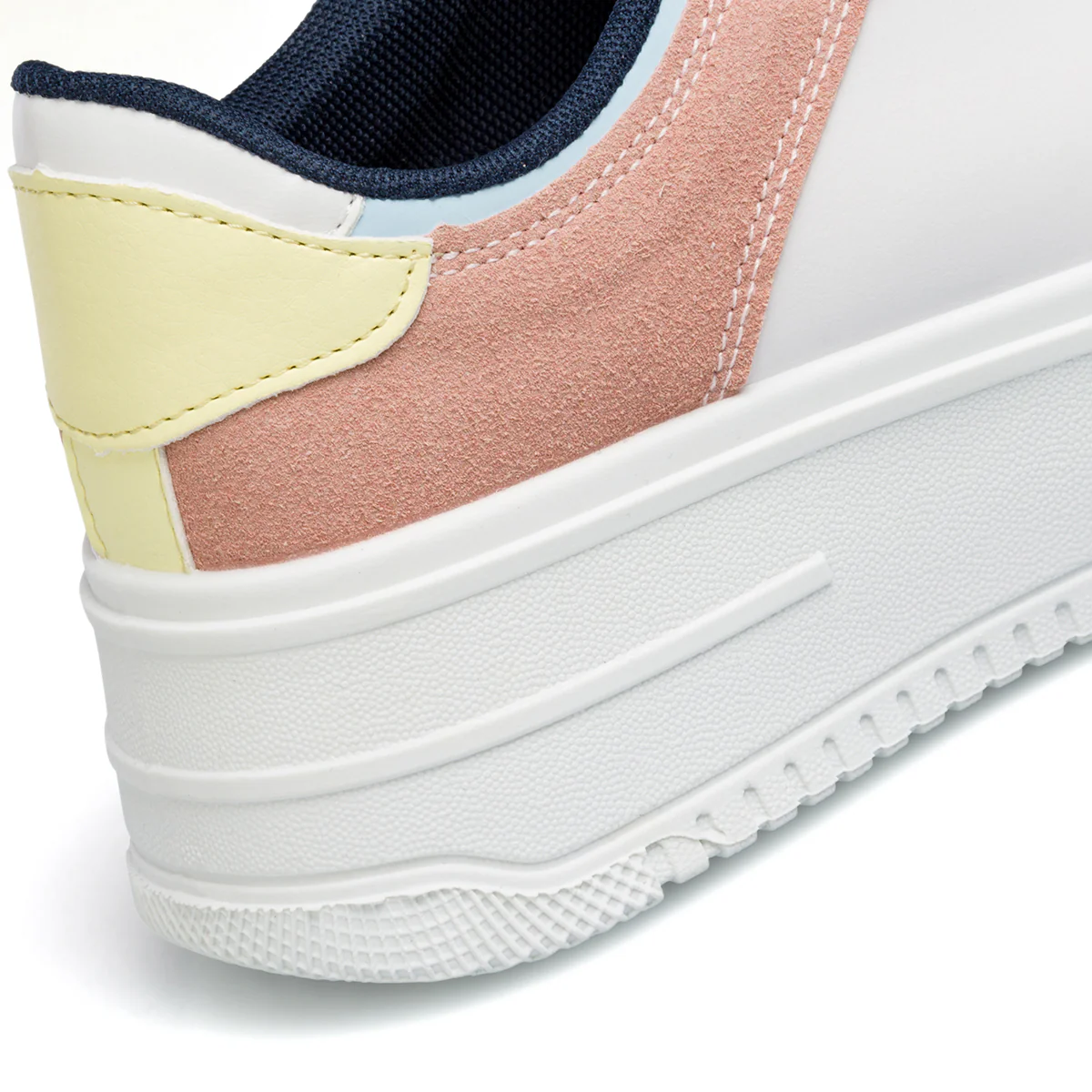 Sneakers bianche, grigie e rosa da donna con maxi-suola Lora Ferres - Image 18