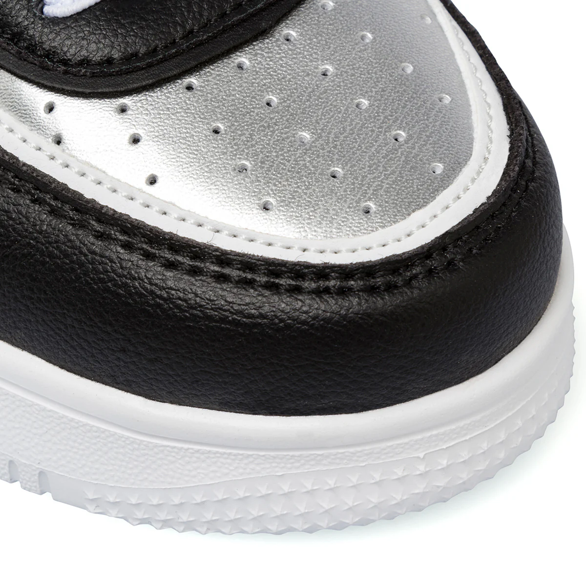 Sneakers bianche, nere e argento da bambina Lumberjack Freya - Image 7