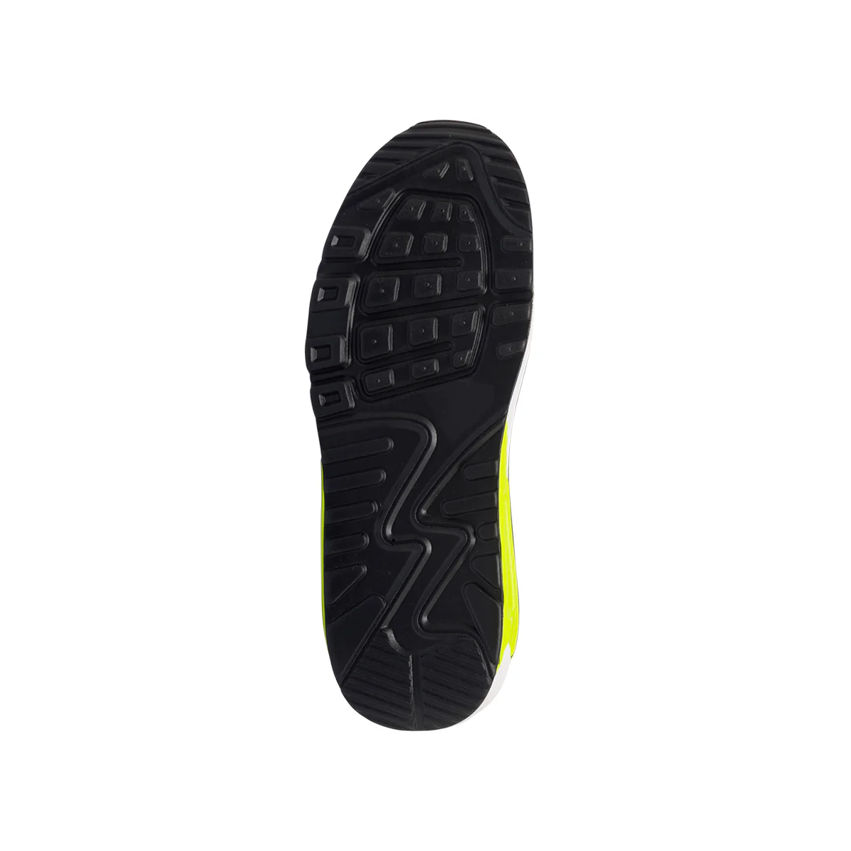 Sneakers bianche, nere e gialle da bambino con suola ad aria Everlast - Image 4