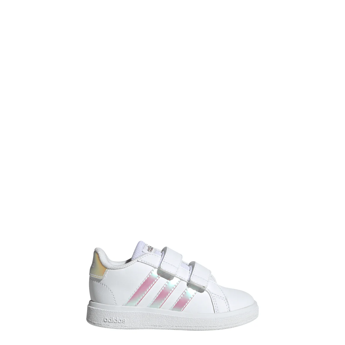 Sneakers bianche Primi passi bambina con strappo adidas Grand Court - Image 13