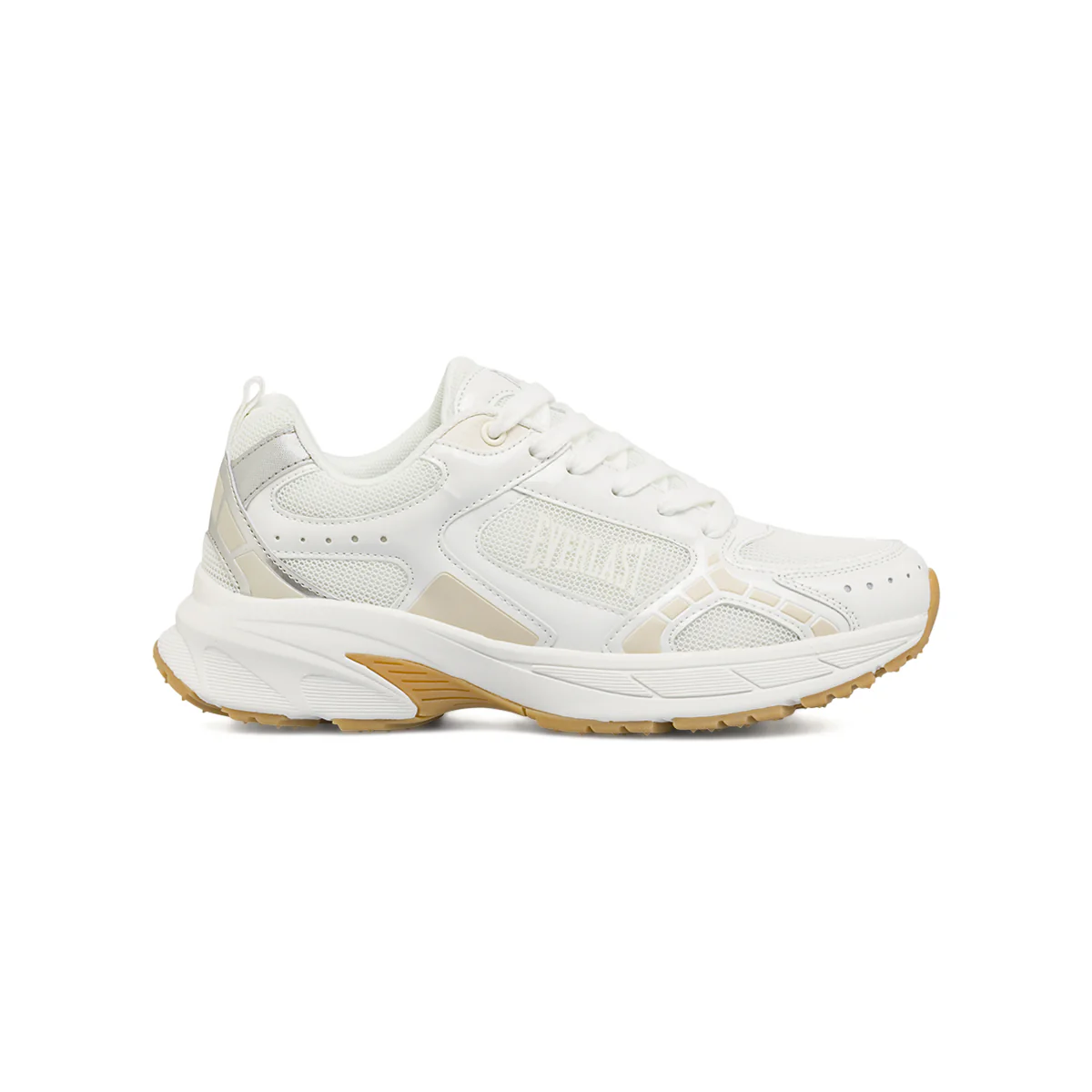 Sneakers bianche retro da Donna con inserti mesh Everlast