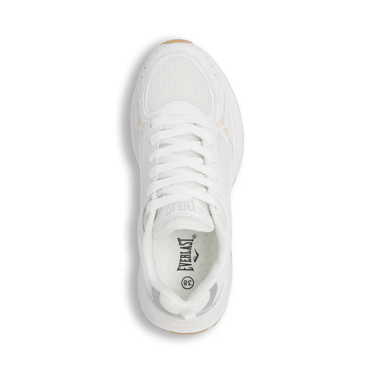 Sneakers bianche retro da Donna con inserti mesh Everlast - Image 6