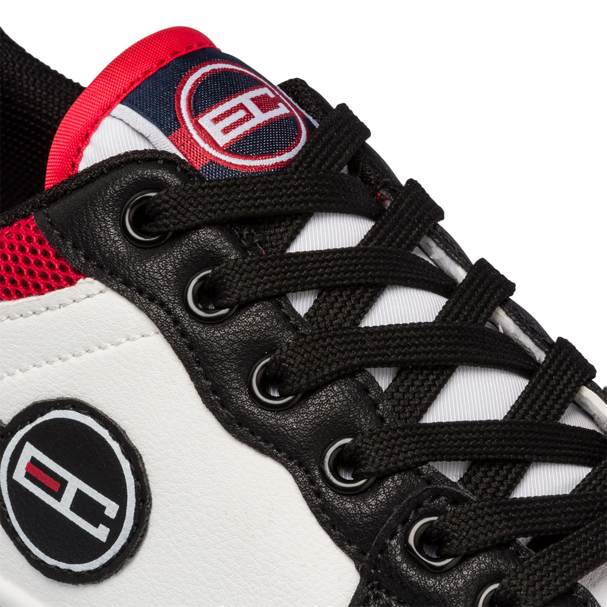 Sneakers bianche, rosse e nere da ragazzo Enrico Coveri Jordy - Image 6