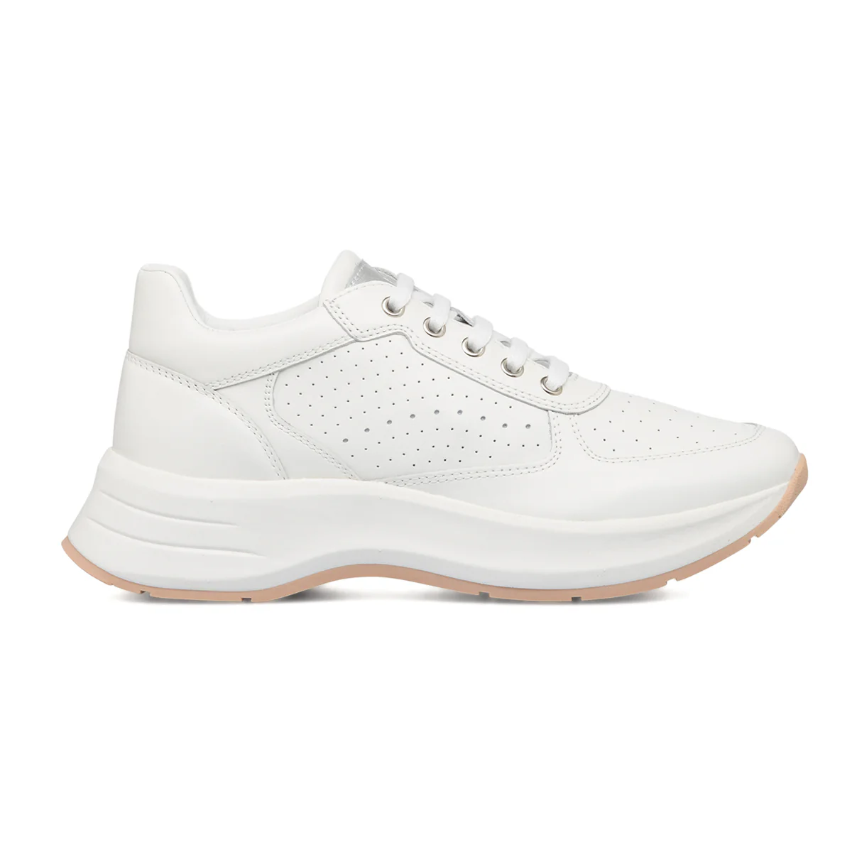 Sneakers bianche traforate da donna Lumberjack Lana