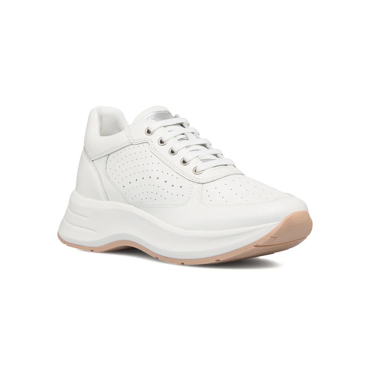 Sneakers bianche traforate da donna Lumberjack Lana - Image 2