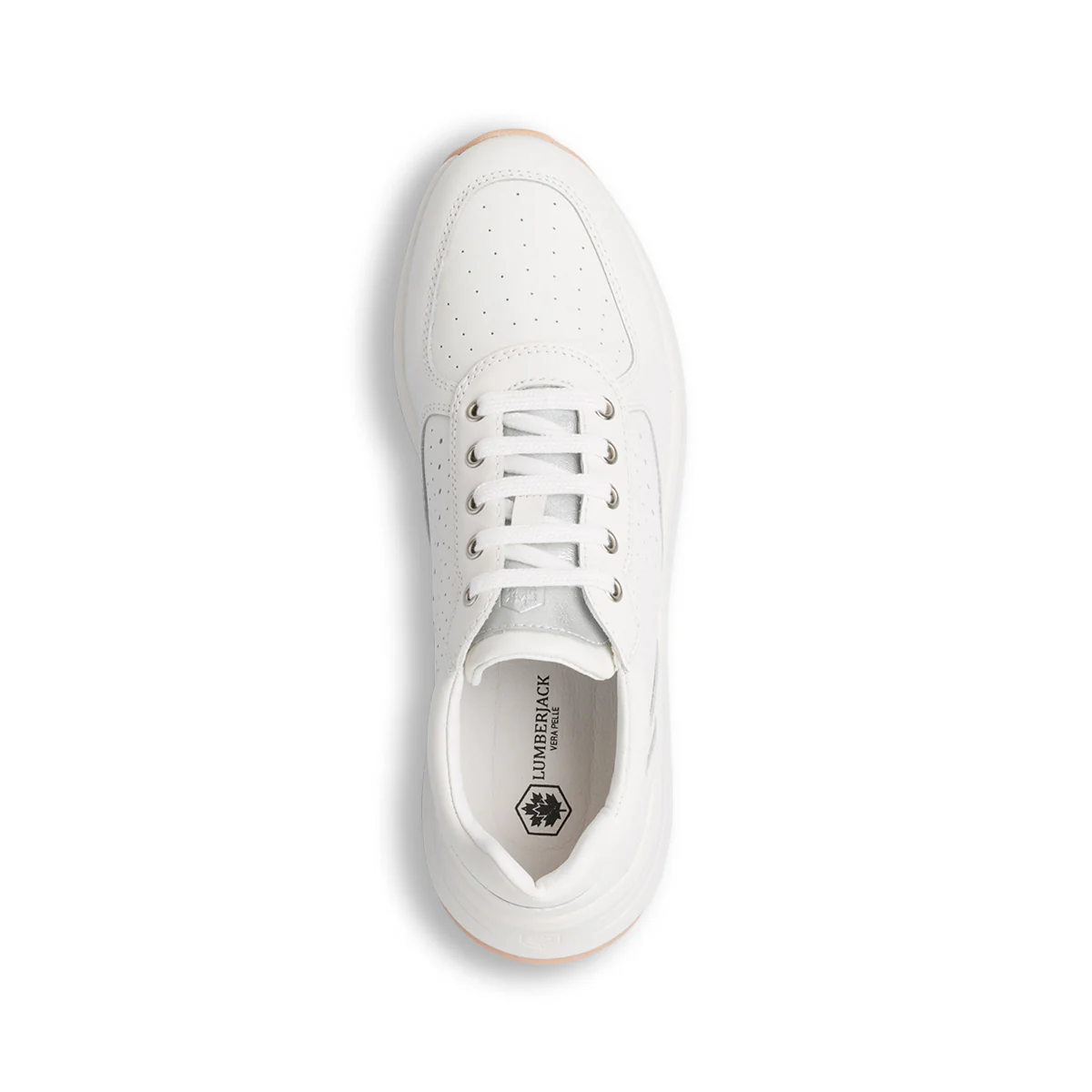 Sneakers bianche traforate da donna Lumberjack Lana - Image 7
