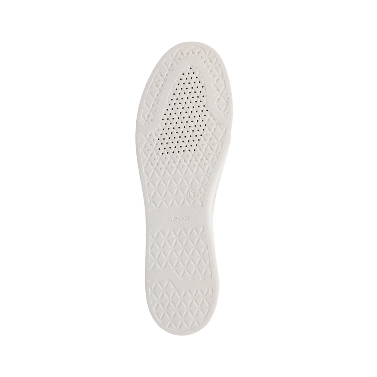 Sneakers bianche traforate in pelle da donna Geox Jaysen - Image 4