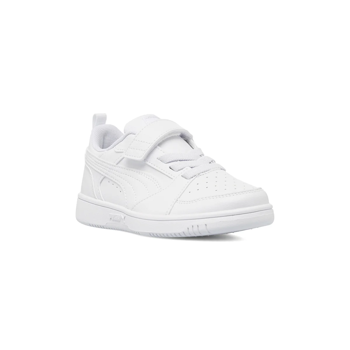 Sneakers bianchecon strappo da Bambino Puma Rebound V6 - Image 2