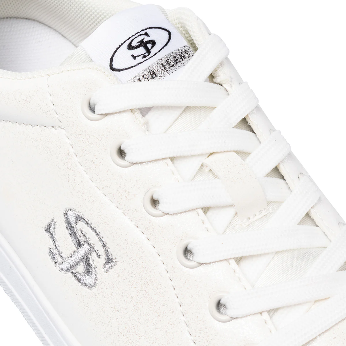Sneakers Bianco off-white da Donna con logo Swish Jeans - Image 4