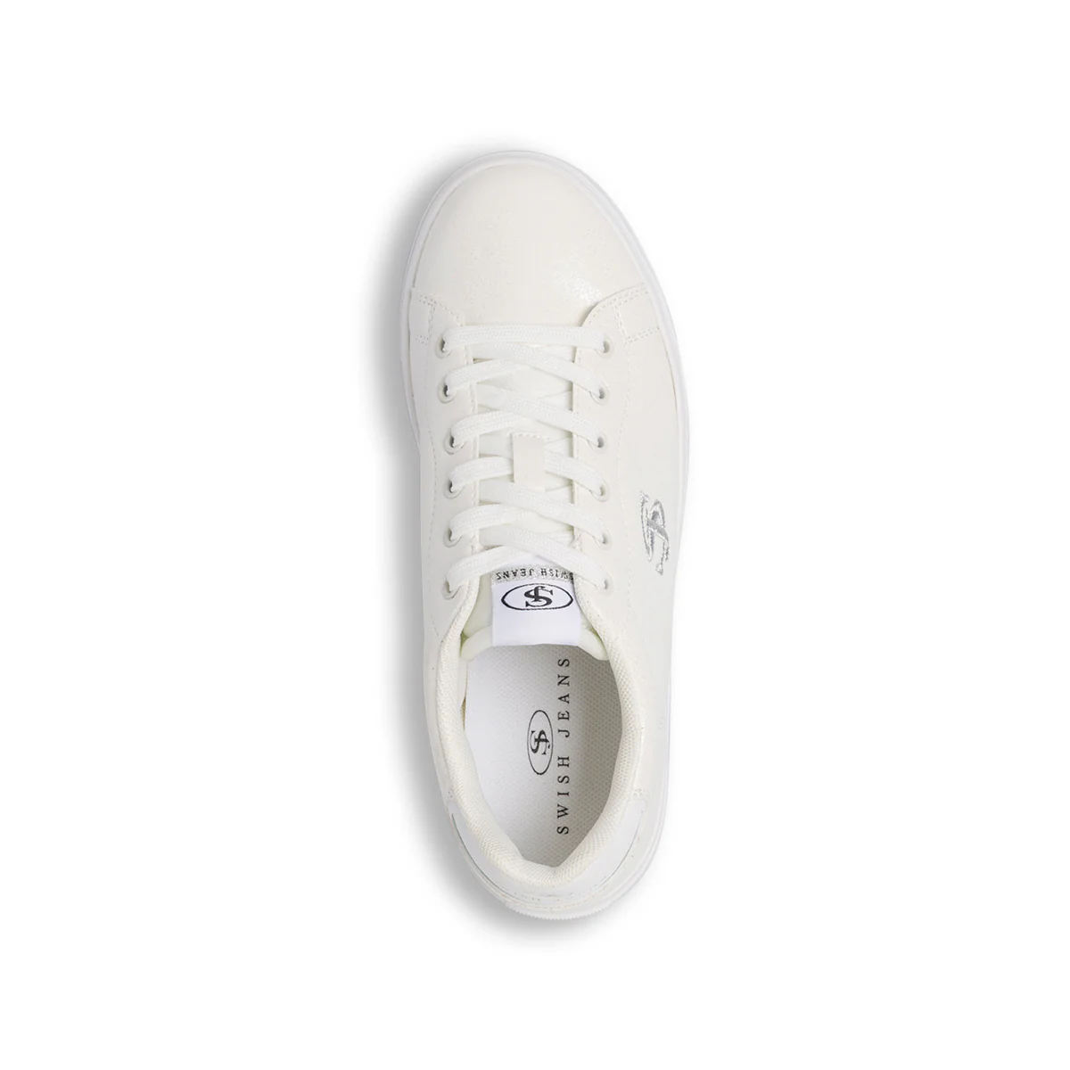 Sneakers Bianco off-white da Donna con logo Swish Jeans - Image 5