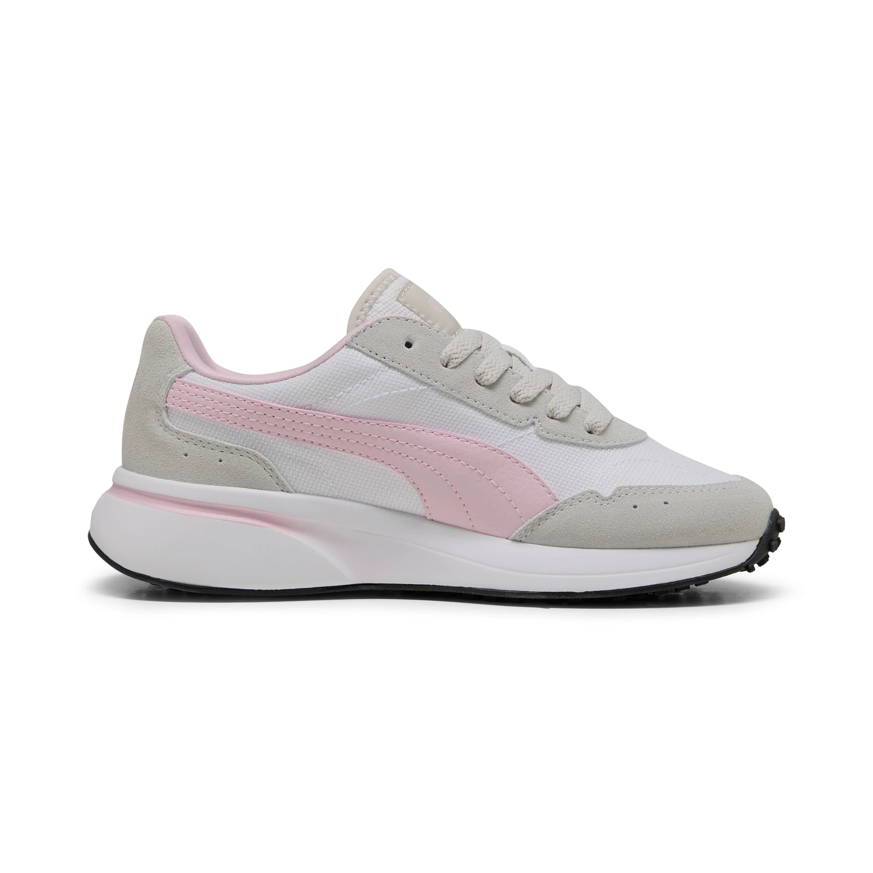 Sneakers Rétro casual bicolore da Donna grigio e rosa con logo Puma - Image 3