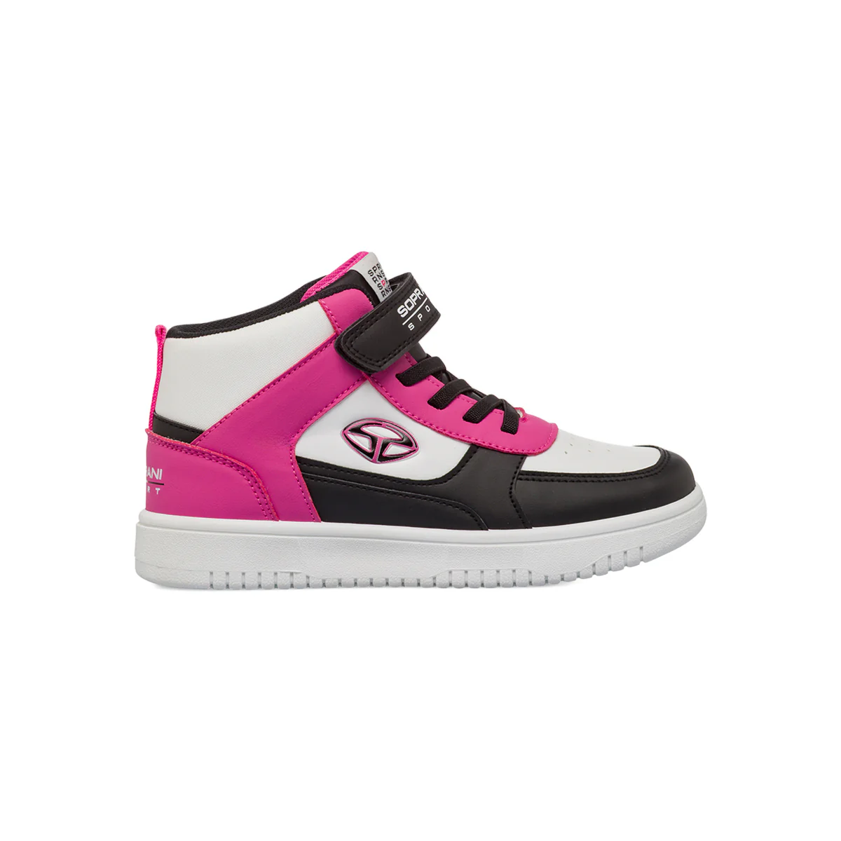Sneakers bicolore rosa e bianche da Bambina Soprani Sport