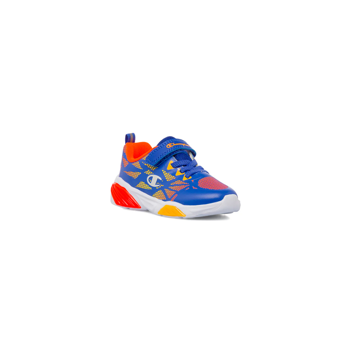 Sneakers blu con luci da Primi Passi Bambino Champion Wave - Image 2