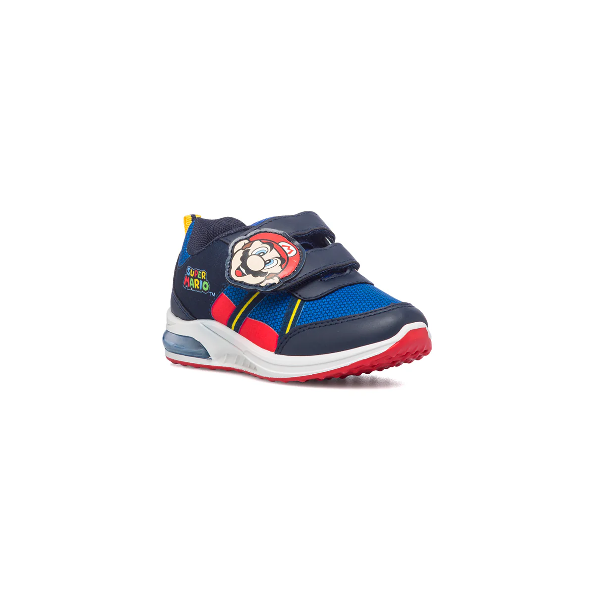 Sneakers blu con luci sulla suola Super Mario - Image 2