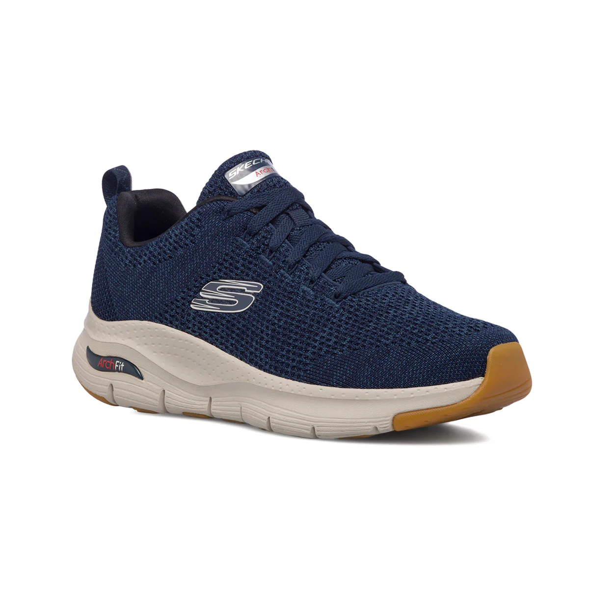 Sneakers blu con sottopiede Memory Foam Skechers Arch-Fit - Paradyme - Image 2