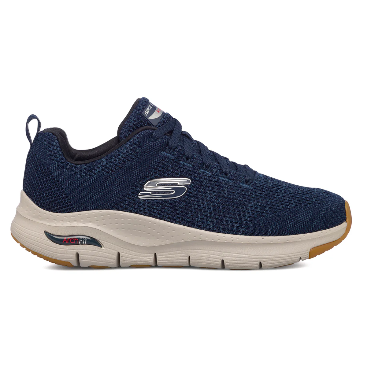 Sneakers blu con sottopiede Memory Foam Skechers Arch-Fit - Paradyme - Image 6