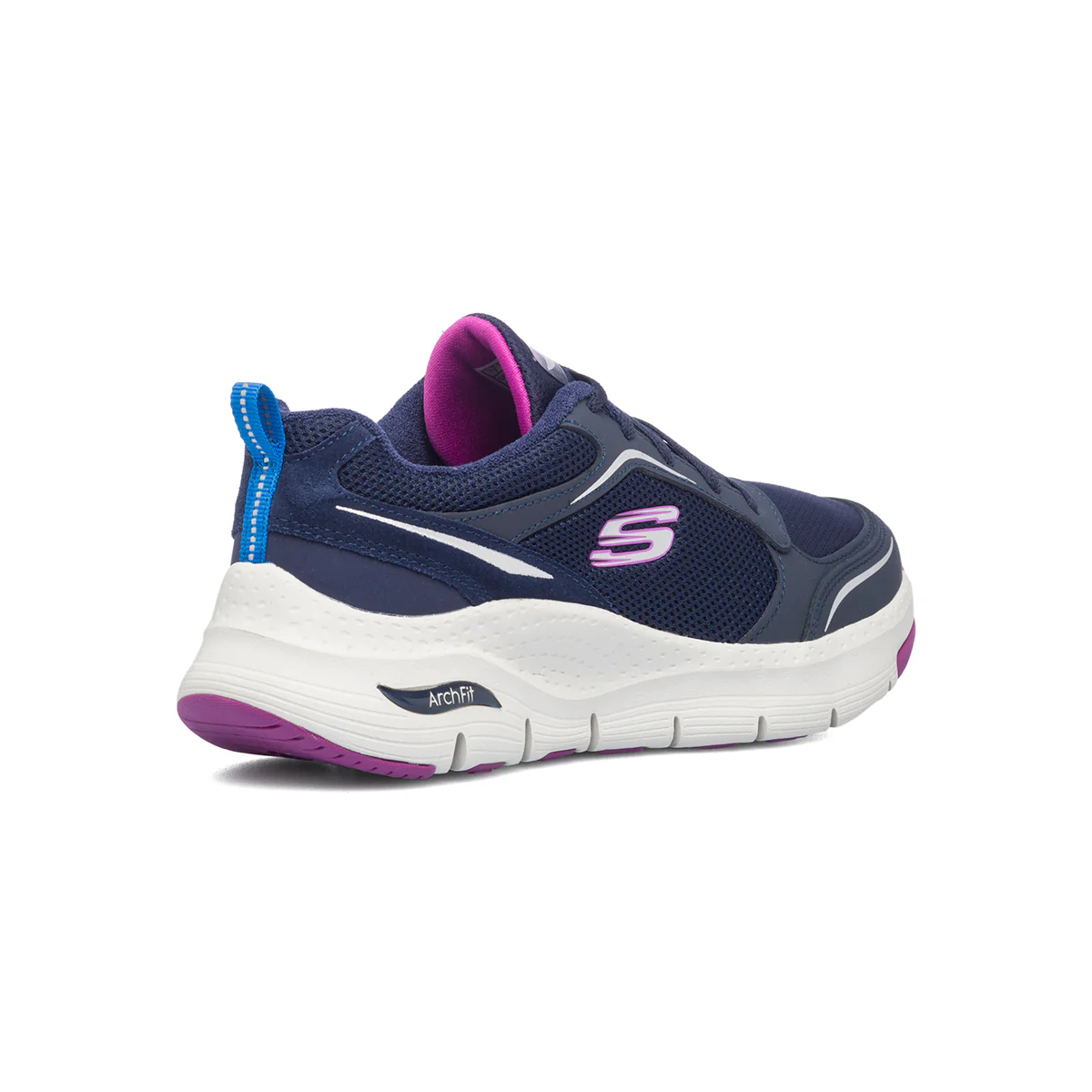Sneakers blu con sottopiede Memory Foam Skechers Arch-Fit - Image 3