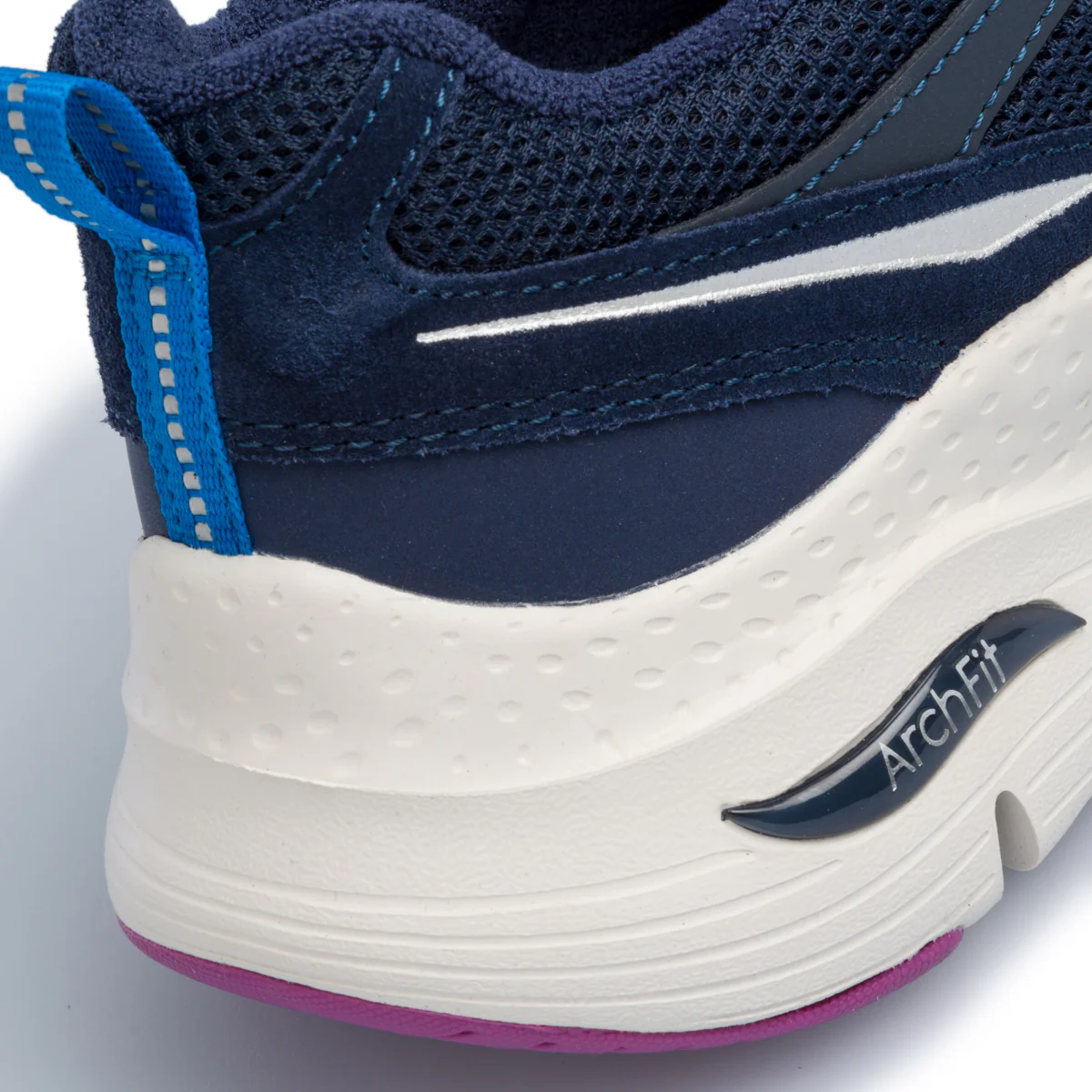 Sneakers blu con sottopiede Memory Foam Skechers Arch-Fit - Image 7