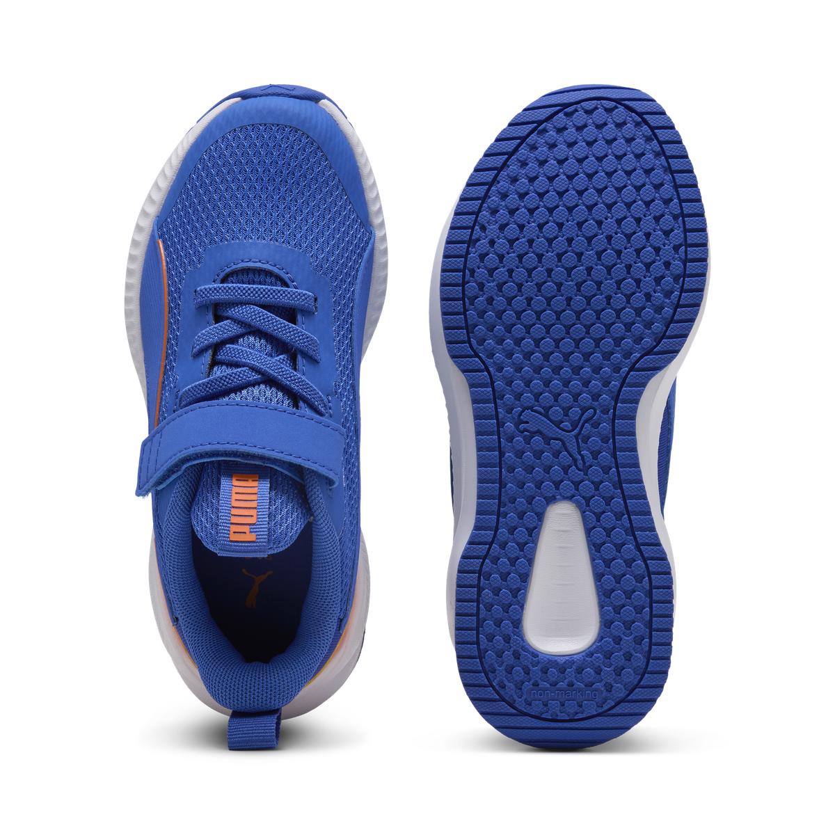 Sneakers blu con strappo da Ragazzo Puma Flyer 3 - Image 4