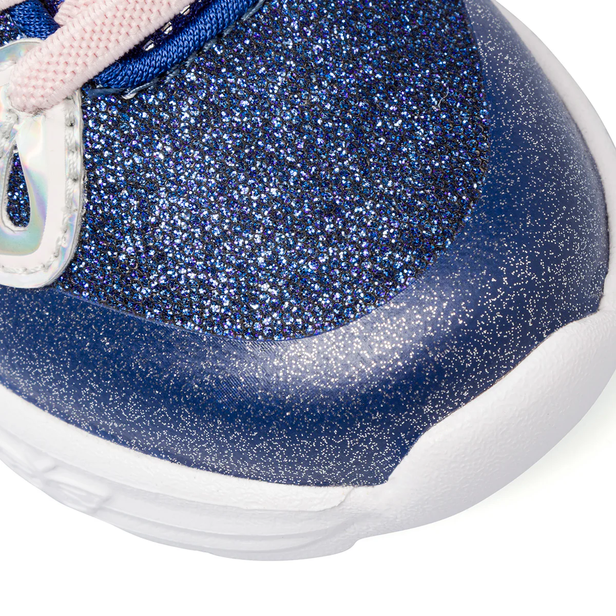 Sneakers blu da bambina con luci nella suola e glitter Le scarpe di Alice - Image 5