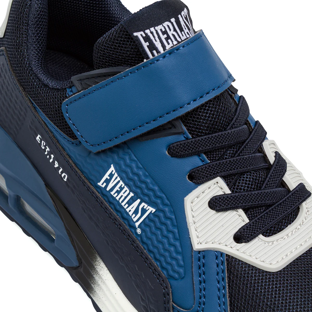 Sneakers blu da Bambino con ammortizzzione ad aria e strappo Everlast - Image 5