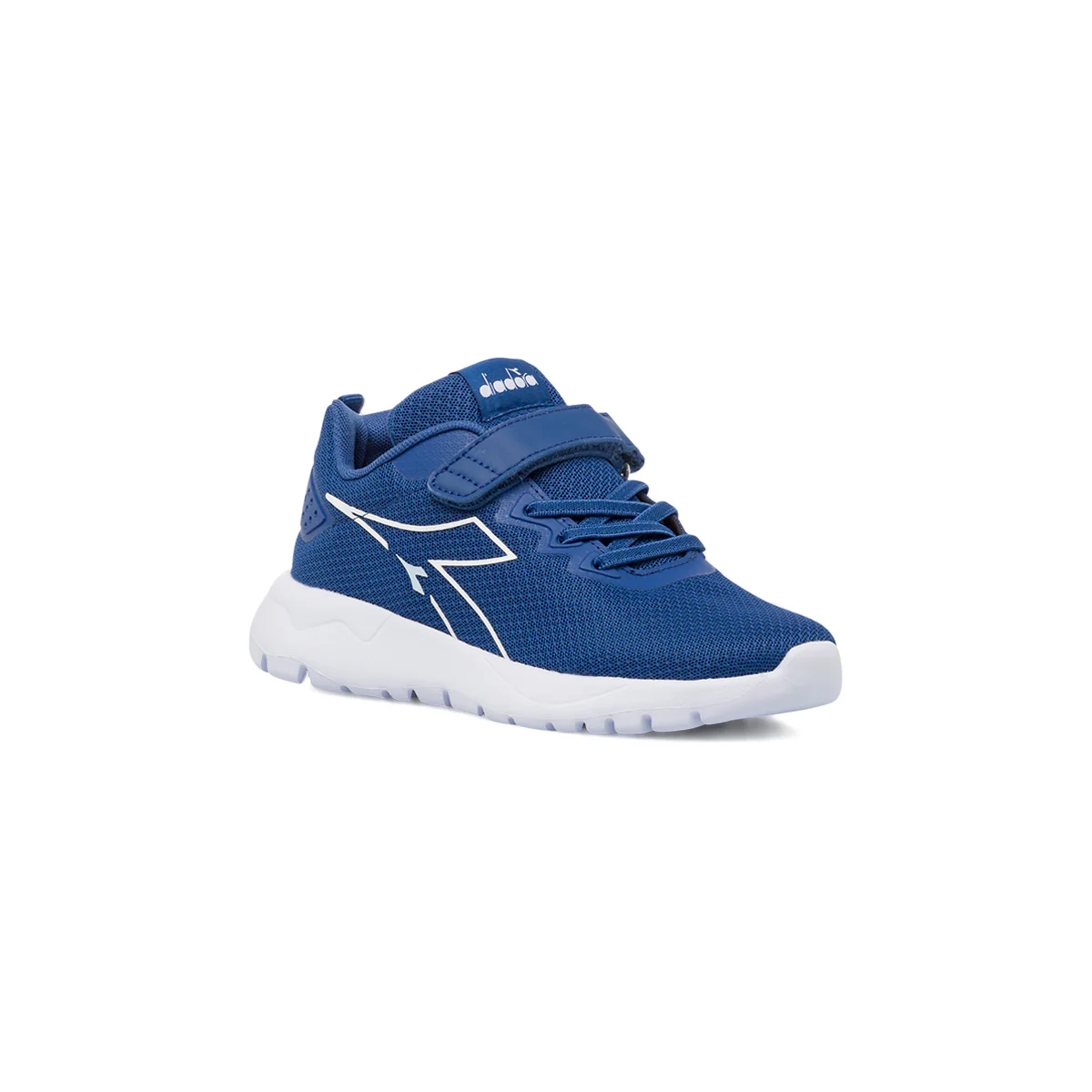 Sneakers blu da Bambino con chiusura a strappo Diadora - Image 2