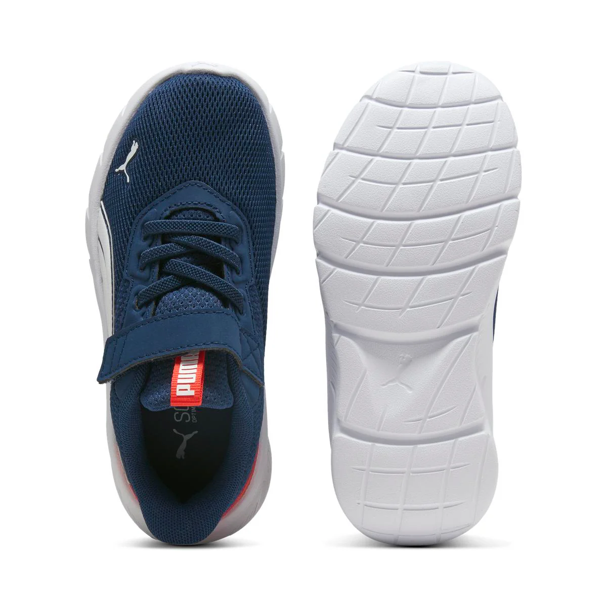 Sneakers blu da Bambino con chiusura a strappo FlexFocus Modern AC+ PS Puma - Image 4