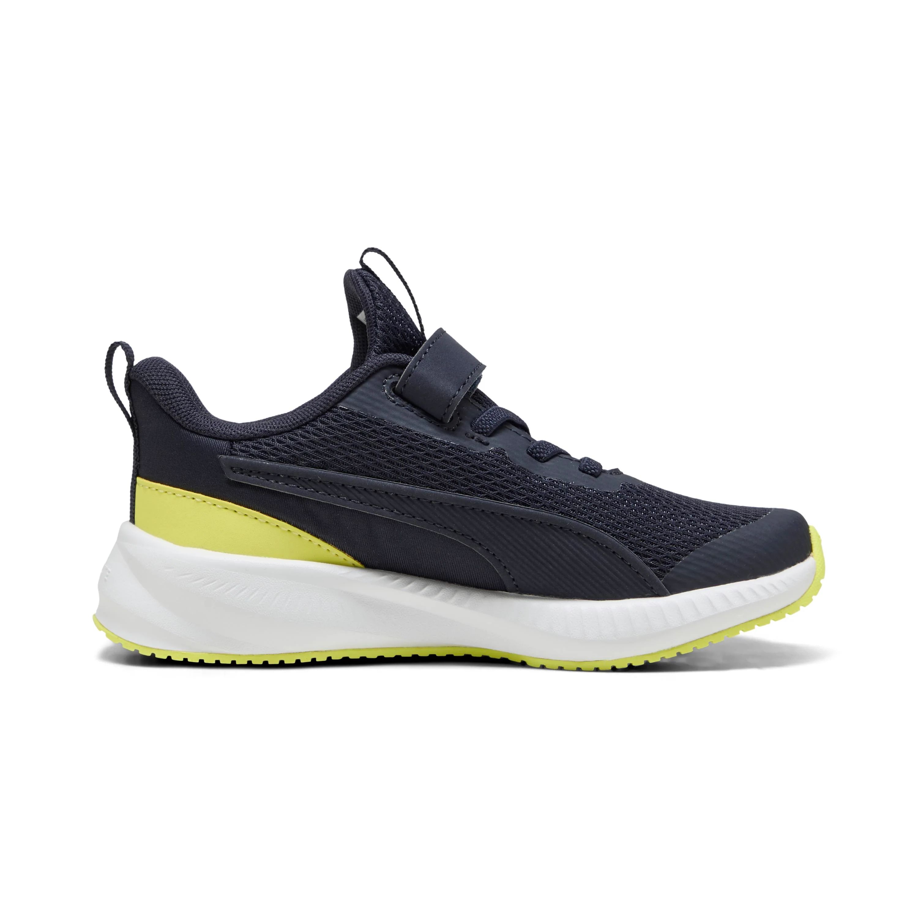 Sneakers blu da Bambino con chiusura a strappo Puma Flyer 3 AC+ PS - Image 4