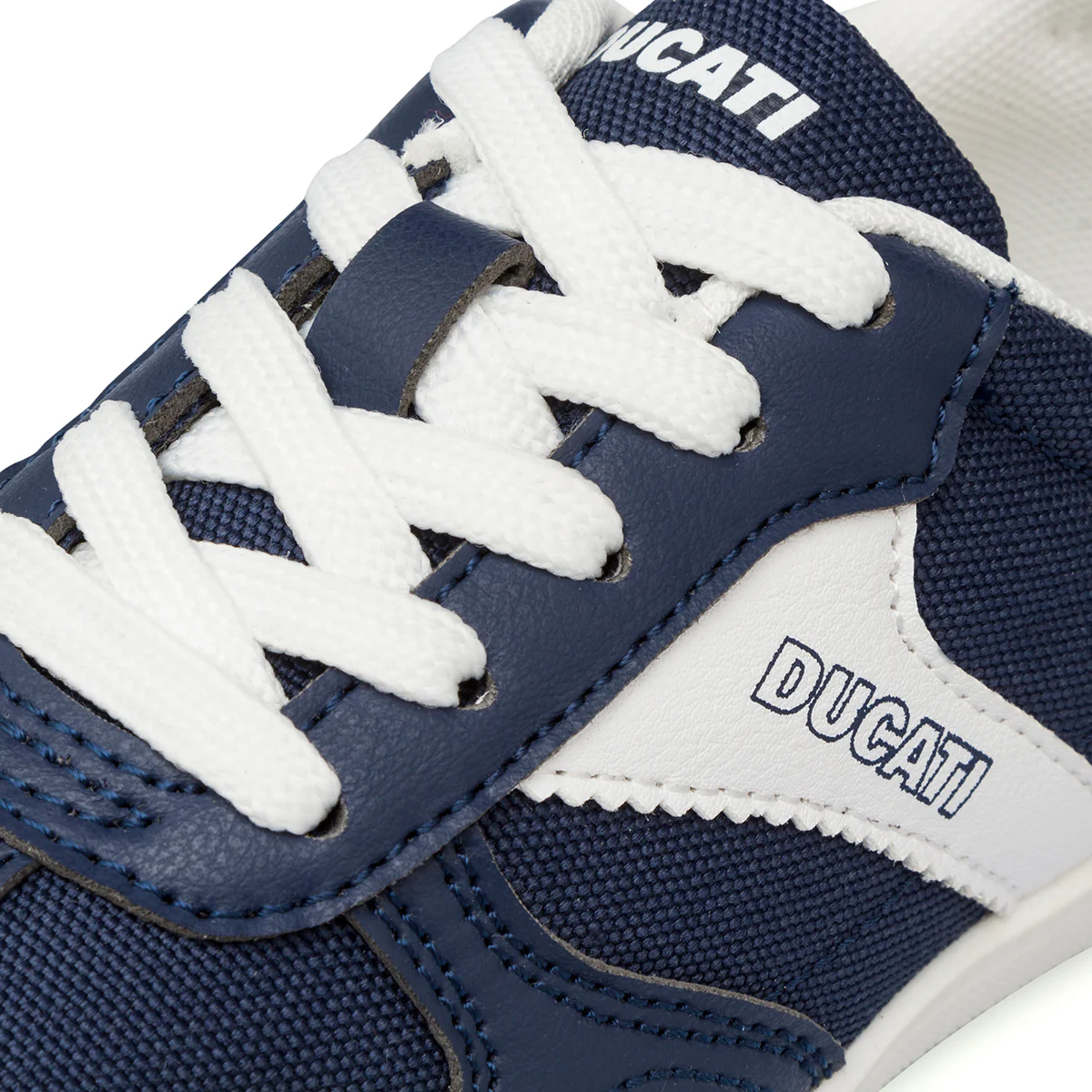 Sneakers blu da Bambino con dettagli bianchi Ducati - Image 2
