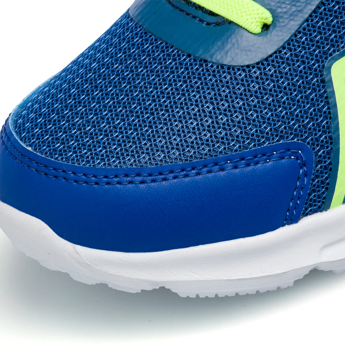 Sneakers blu da bambino con dettagli fluo Jog - Image 5