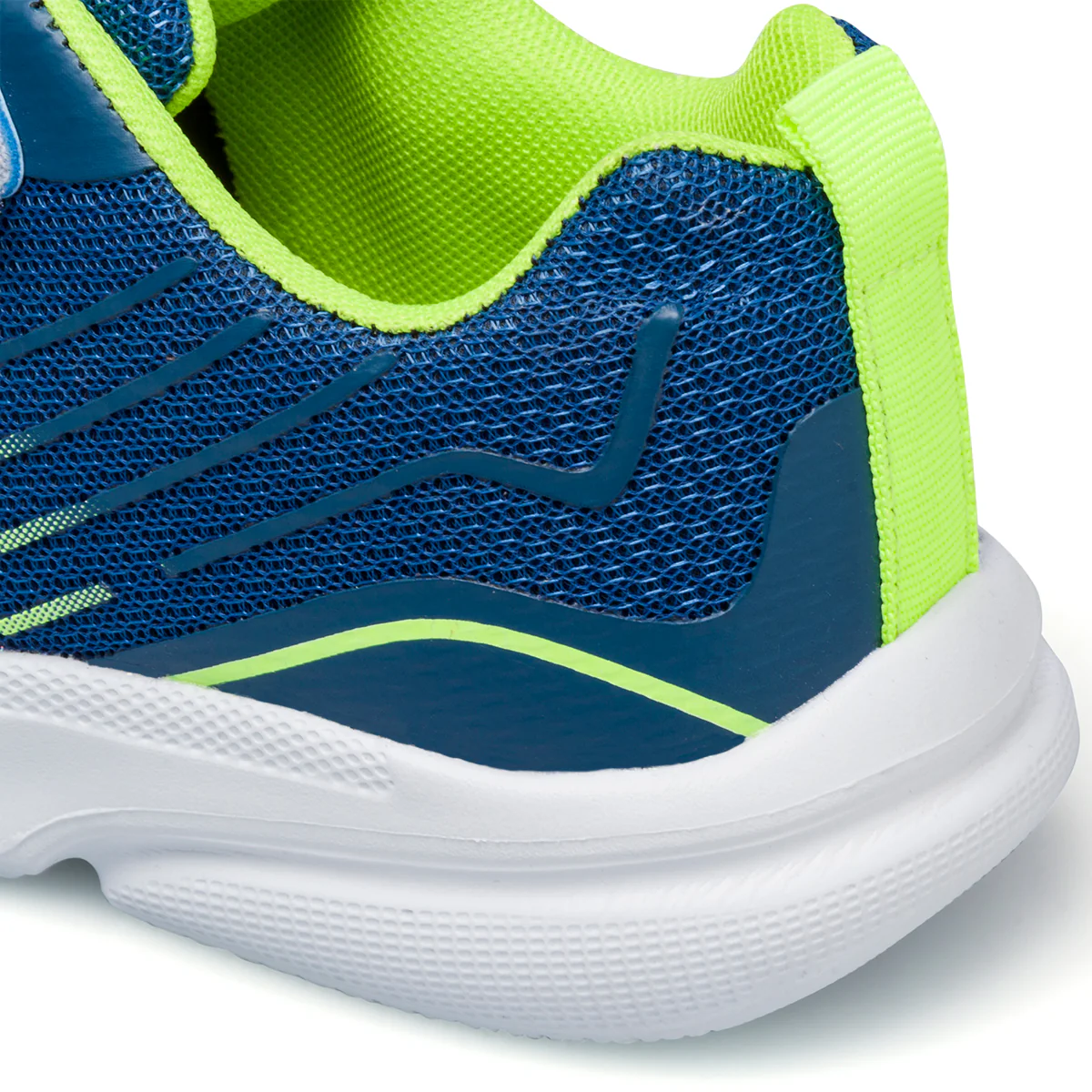 Sneakers blu da bambino con dettagli fluo Jog - Image 7