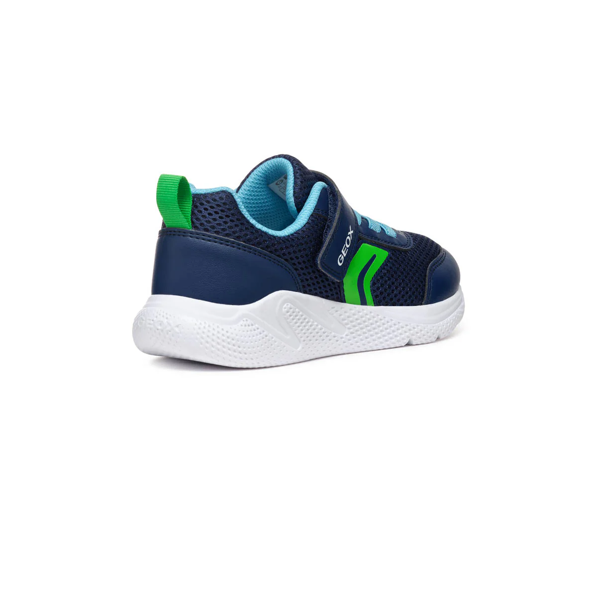 Sneakers blu da Bambino con dettagli in contrasto e suola traspirante Geox - Image 4