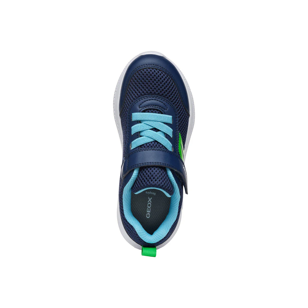 Sneakers blu da Bambino con dettagli in contrasto e suola traspirante Geox - Image 5