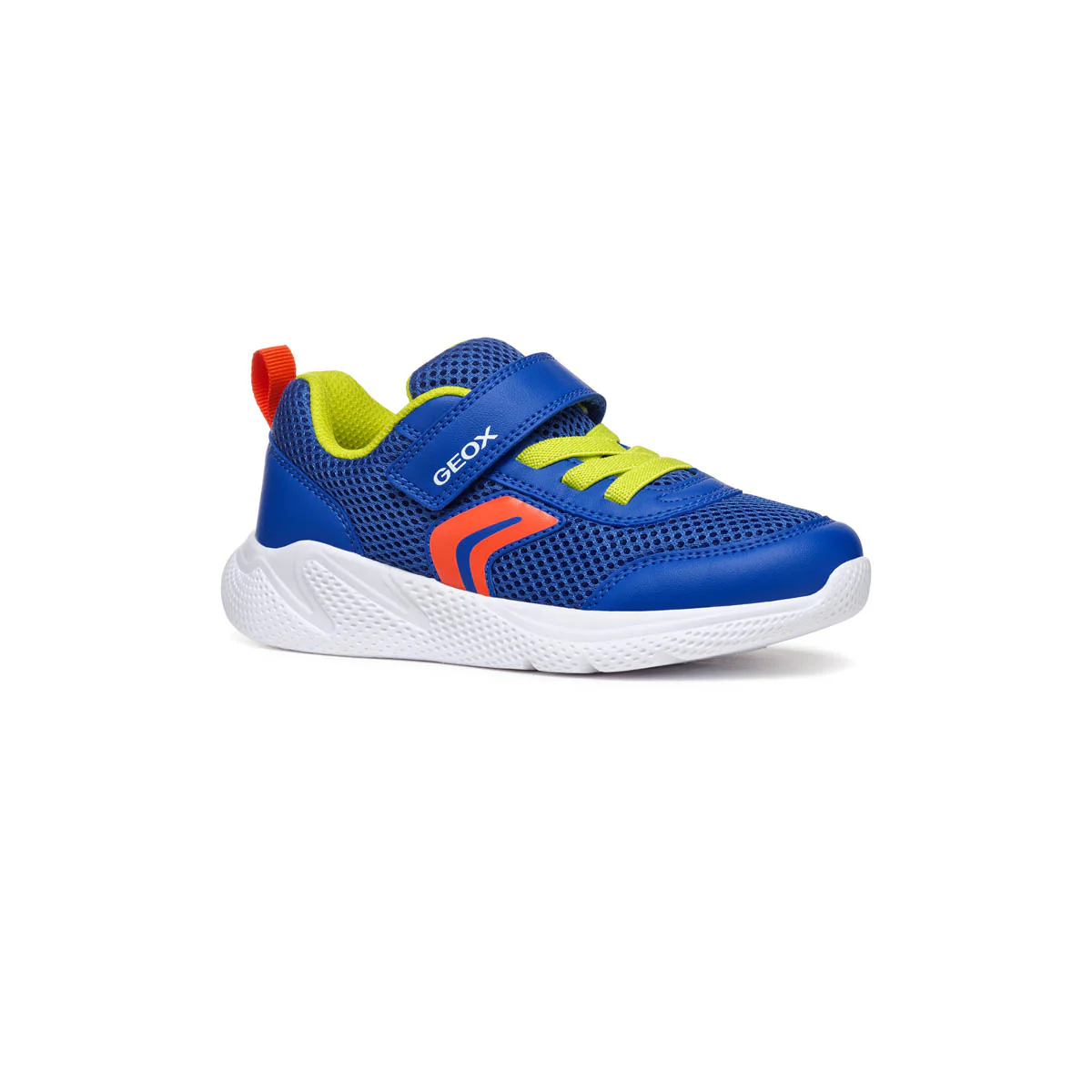 Sneakers blu da Bambino con dettagli in contrasto e suola traspirante Geox - Image 2