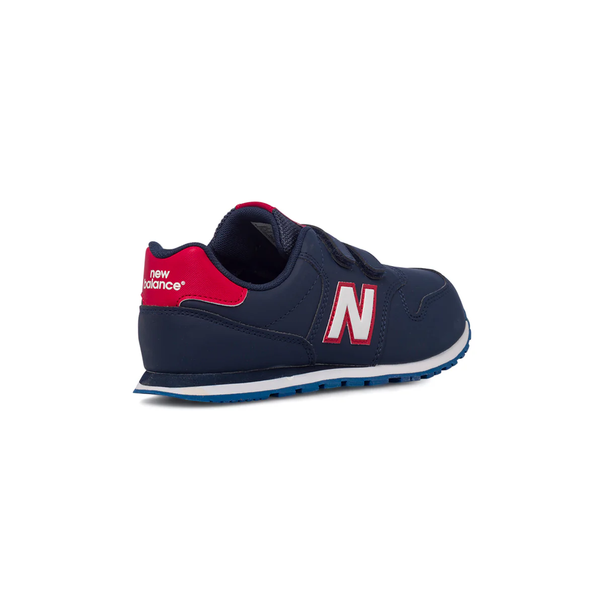 Sneakers blu da bambino con dettagli rossi New Balance 500 - Image 3