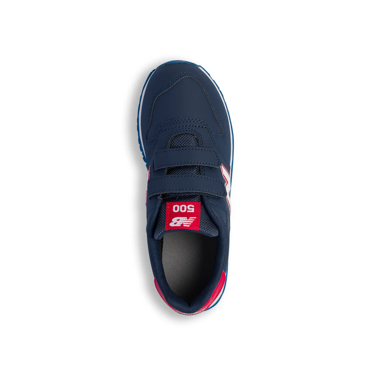 Sneakers blu da bambino con dettagli rossi New Balance 500 - Image 8
