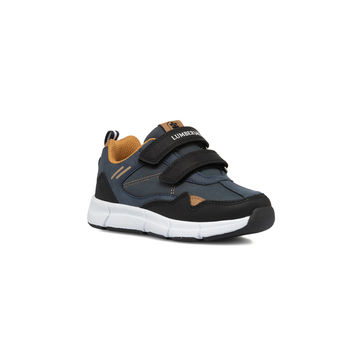 Sneakers blu da bambino con doppio velcro Lumberjack - Image 2