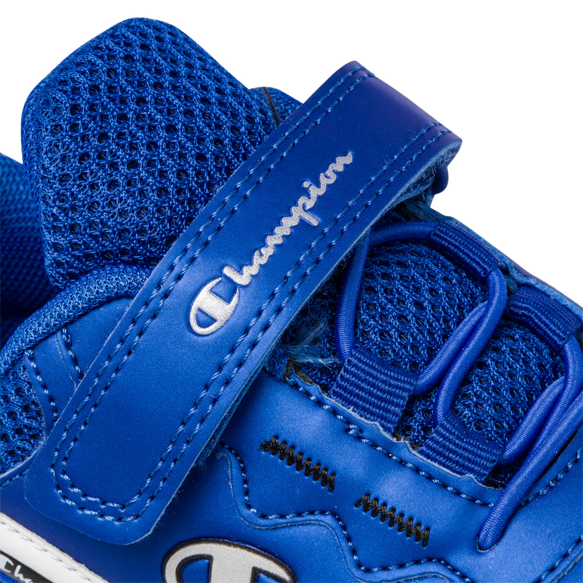 Sneakers blu da bambino con logo laterale Champion Shout Out B PS - Image 11