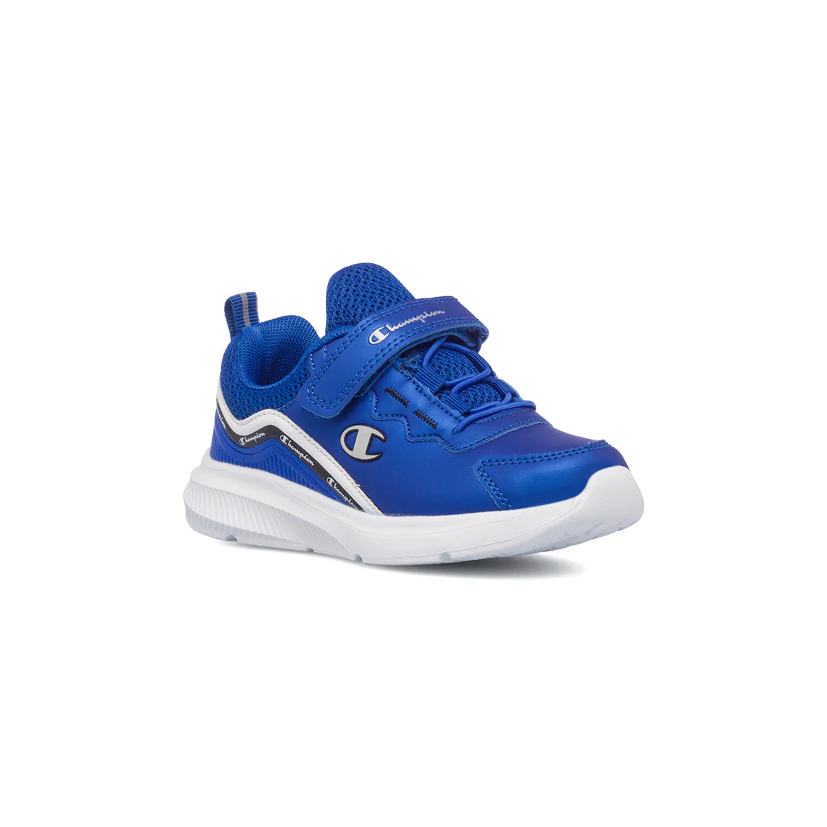 Sneakers blu da bambino con logo laterale Champion Shout Out B PS - Image 2