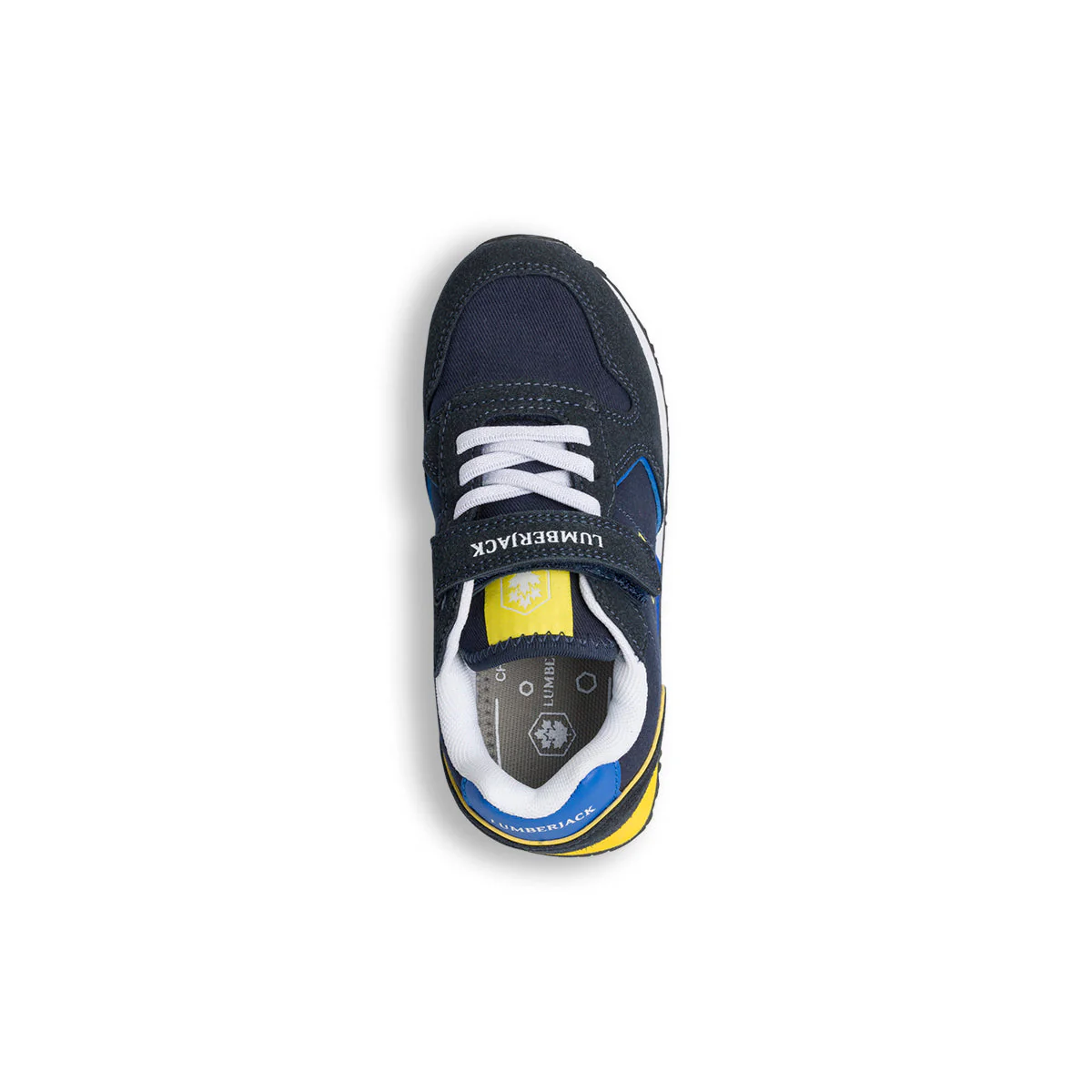 Sneakers blu da bambino con logo laterale Lumberjack Stormy - Image 6