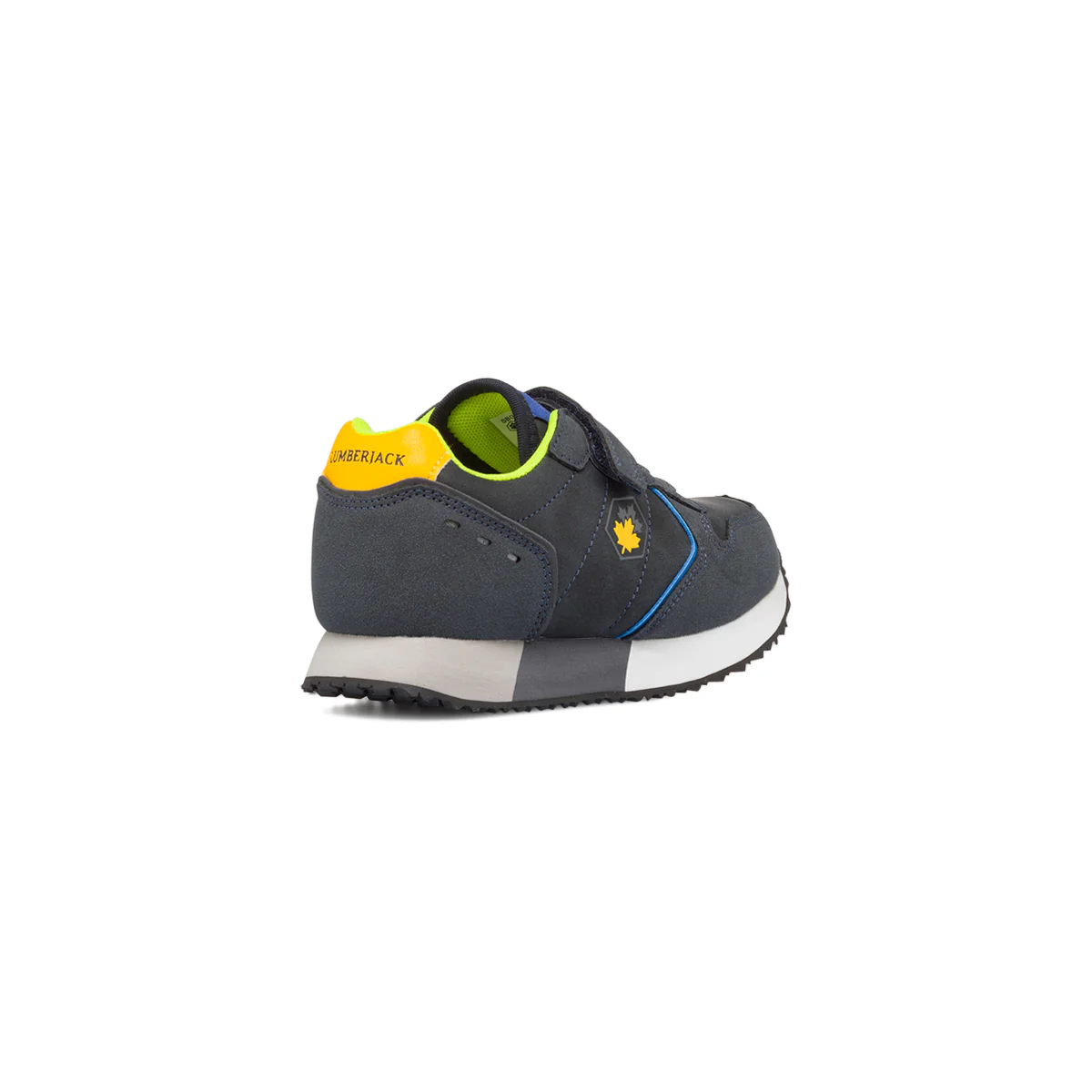 Sneakers blu da bambino con logo laterale Lumberjack Stormy - Image 3