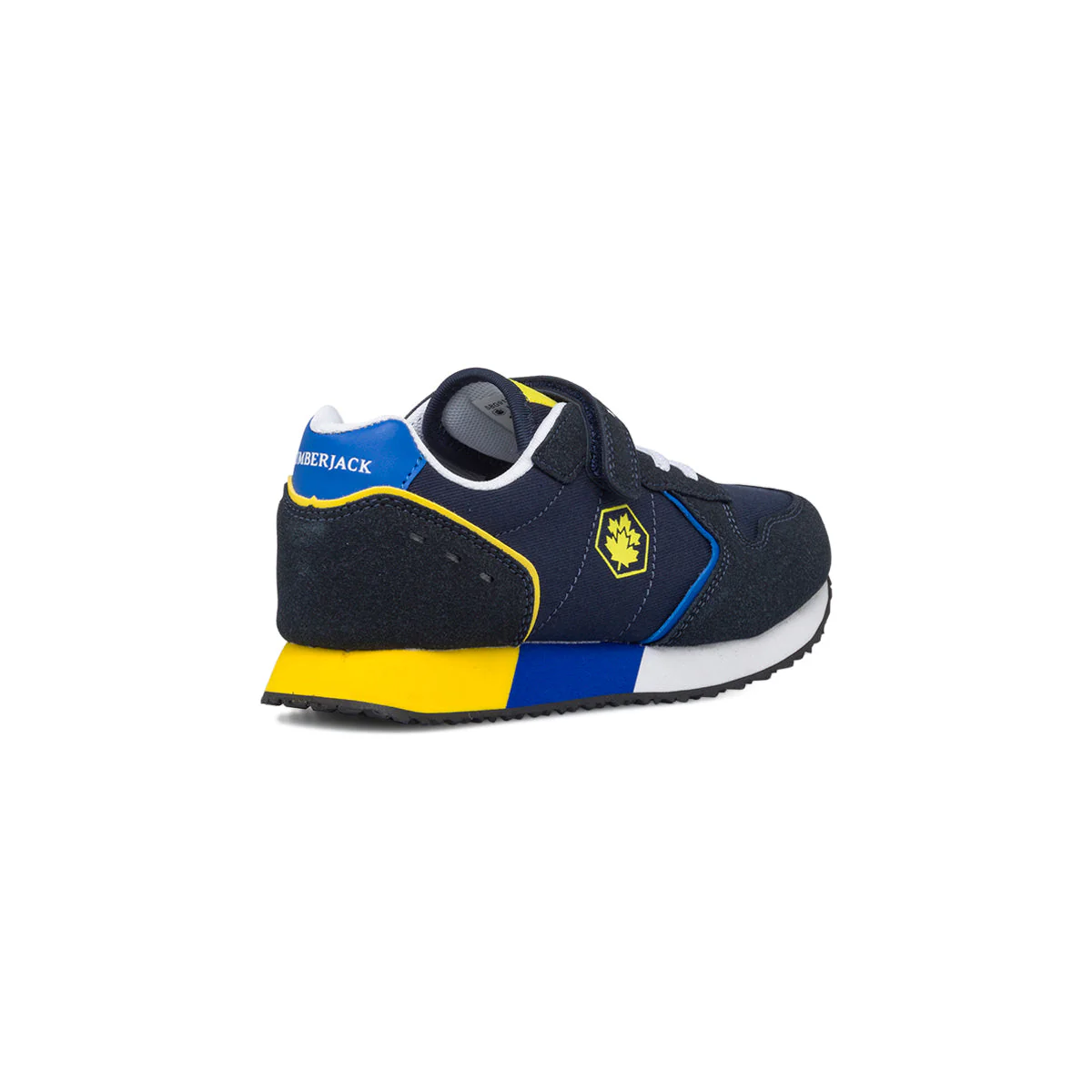 Sneakers blu da bambino con logo laterale Lumberjack Stormy - Image 3