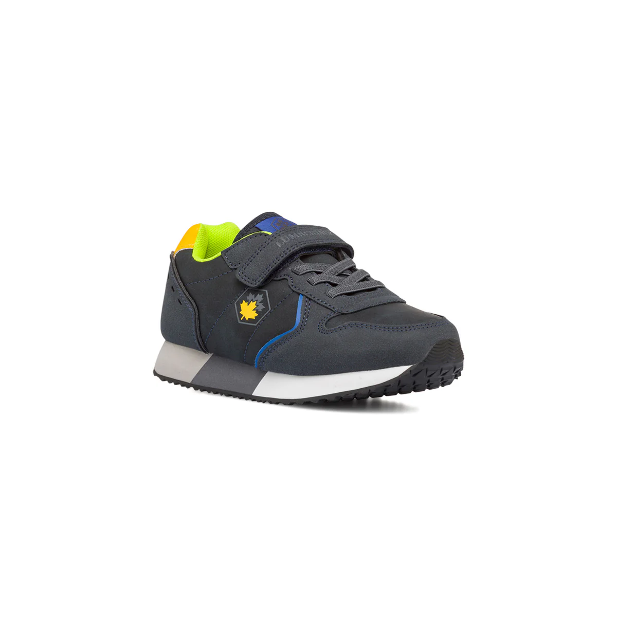 Sneakers blu da bambino con logo laterale Lumberjack Stormy - Image 2