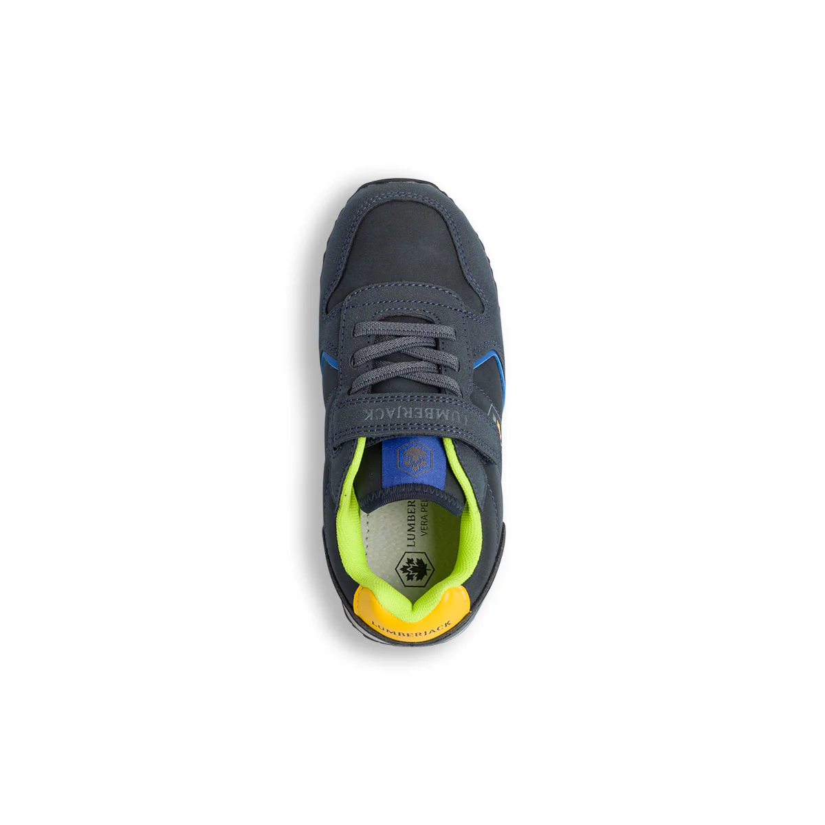 Sneakers blu da bambino con logo laterale Lumberjack Stormy - Image 8