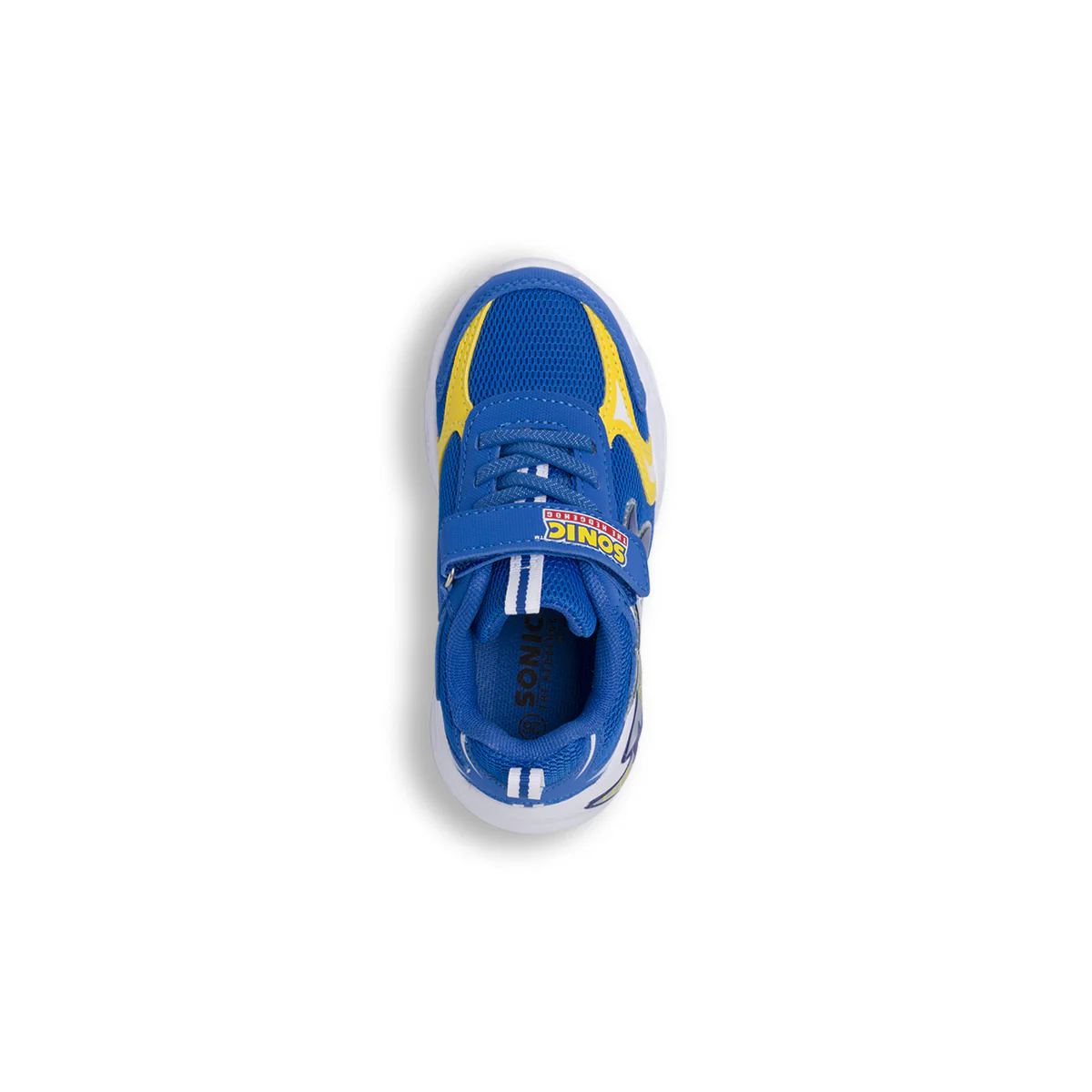 Sneakers blu da Bambino con luci e pratica chiusura a strappo Sonic - Image 6
