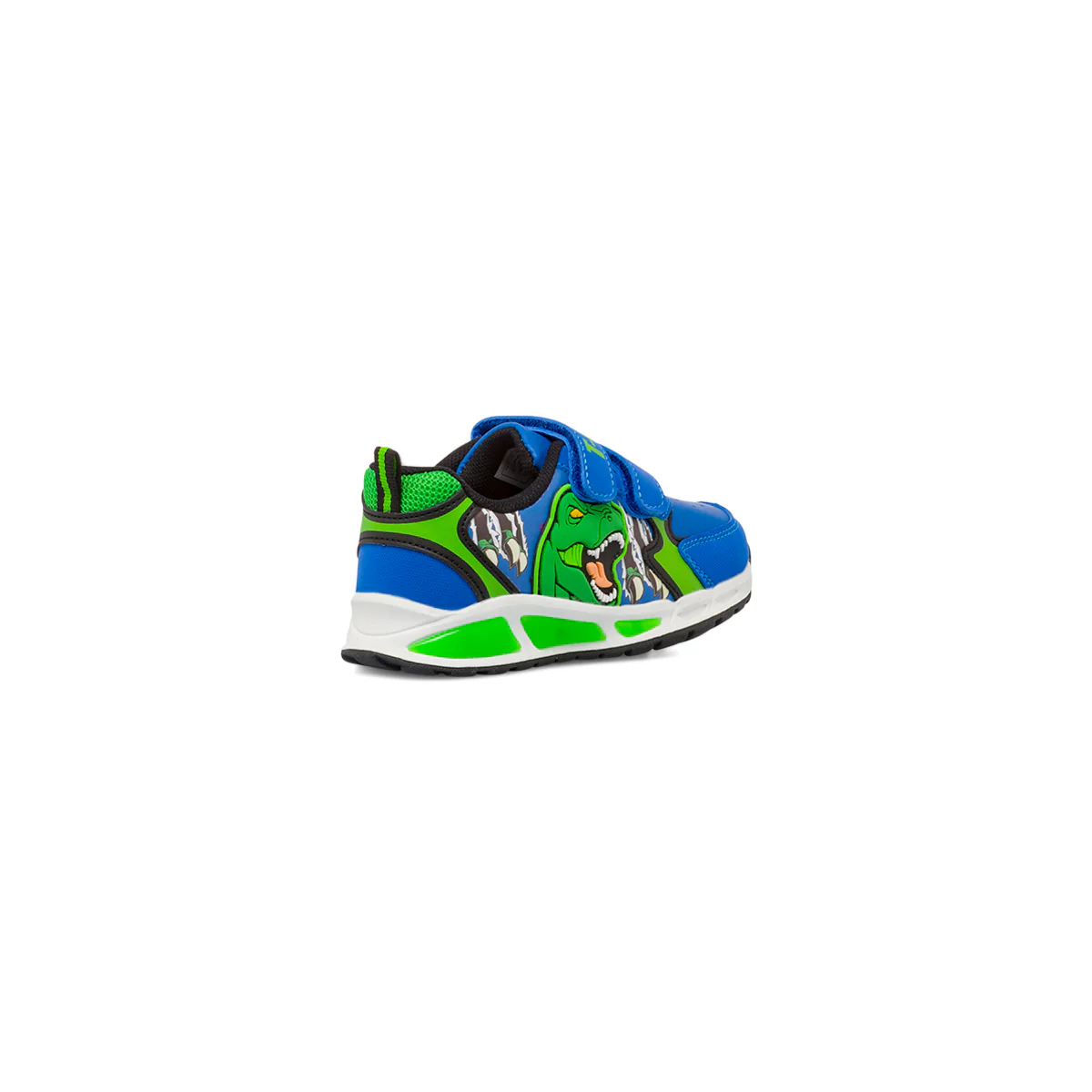 Sneakers blu da Bambino con Luci e stampa Dinosauri - Image 3