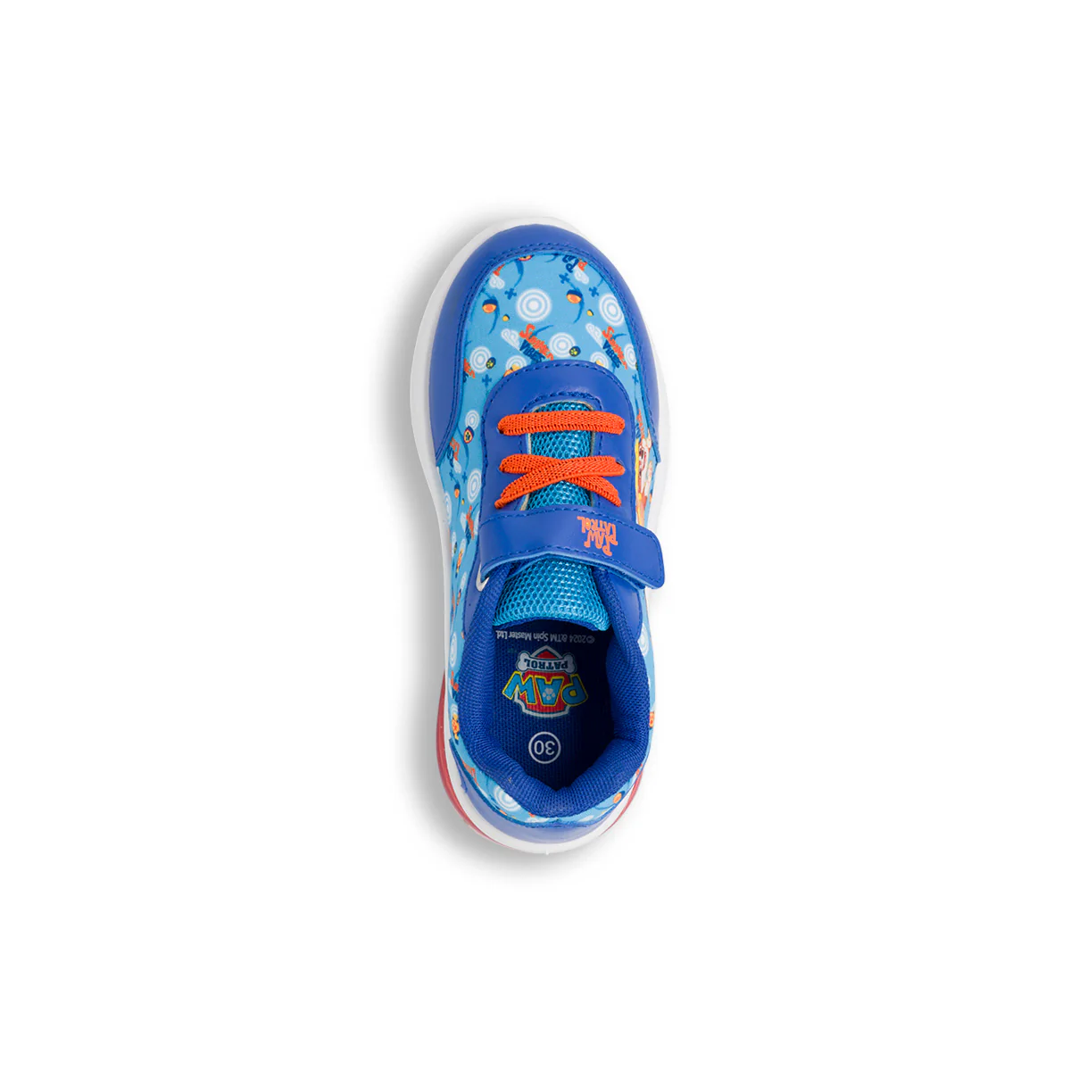 Sneakers blu da bambino con luci e stampe Paw Patrol - Image 5