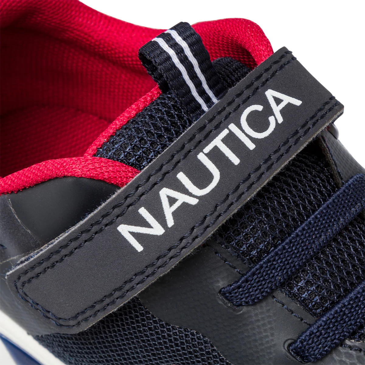 Sneakers blu da bambino con luci nella suola Nautica - Image 6