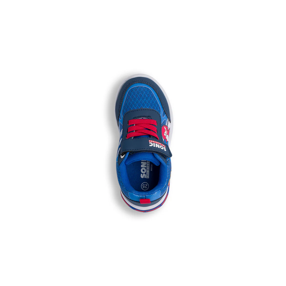 Sneakers blu da Bambino con luci nella tomaia e stampa Sonic - Image 6